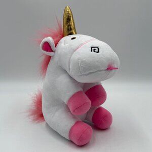 Universal Studios Despicable Me Minion Fluffy Unicorn Plush 10" Stuffed Animal